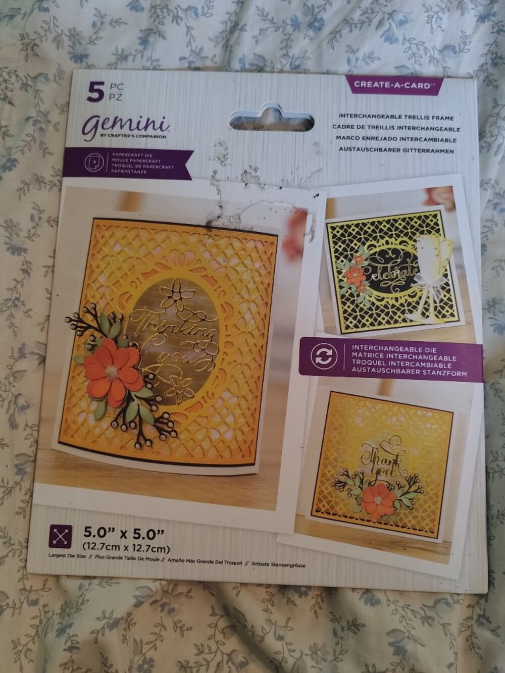Gemini Create-a-Card Trellis Frame Interchangeable Die
